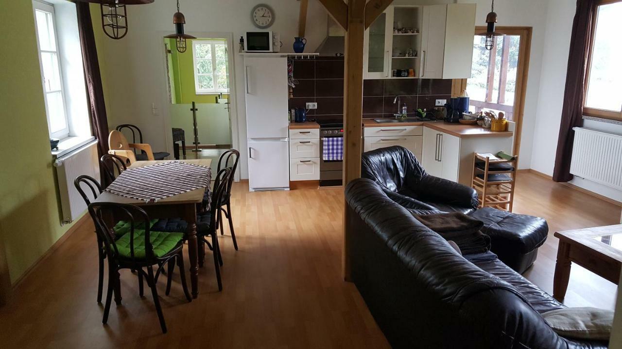 Ferienwohnung mit Fitness Leipzig Exterior foto