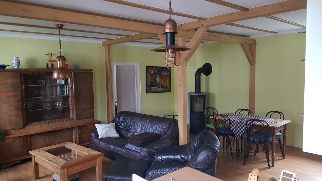 Ferienwohnung mit Fitness Leipzig Exterior foto