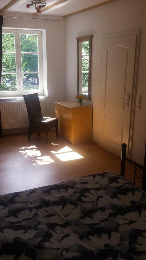 Ferienwohnung mit Fitness Leipzig Exterior foto